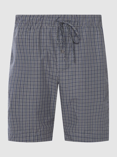 Hanro Pyjamabroek van katoen  Marineblauw - 2