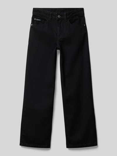 Calvin Klein Jeans Straight Leg Jeans im 5-Pocket-Design Black 1