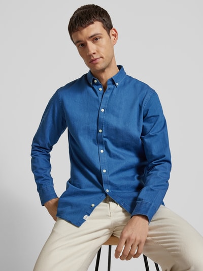Casual Friday Jeanshemd Modell 'Anton' Jeansblau 3