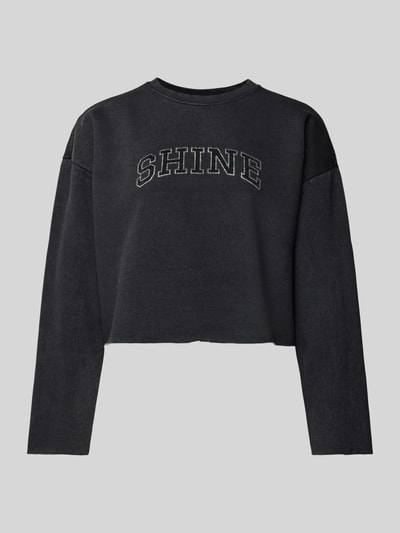 Only Cropped Sweatshirt Modell 'CALLIE' Black 2