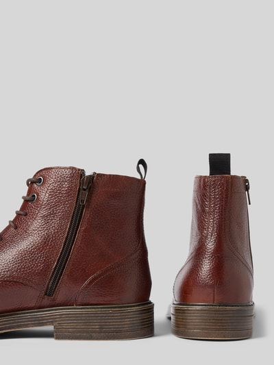 Geox Veterboots met treklus, model 'HENREYS' Lichtbruin - 2