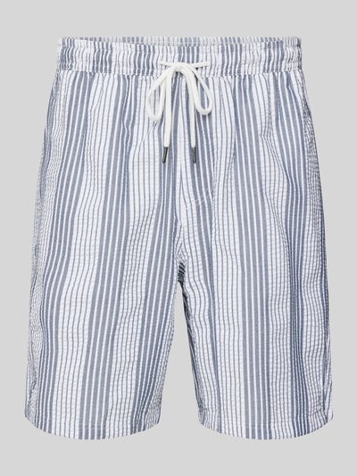 Redefined Rebel Regular Fit Shorts mit Gesäßtaschen Modell 'JONAS' Dunkelblau 1