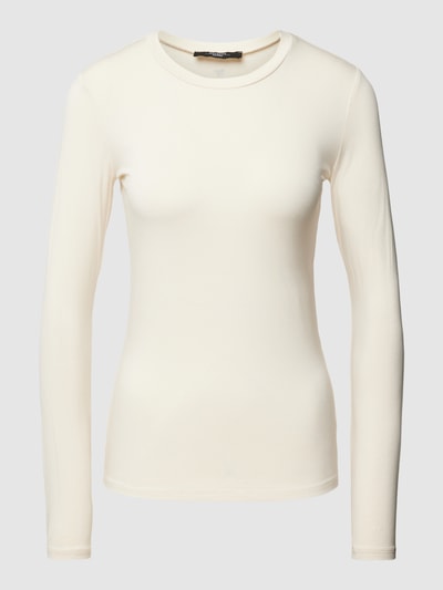 Weekend Max Mara Longsleeve mit Rundhalsausschnitt Modell 'MULTIE' Ecru 2