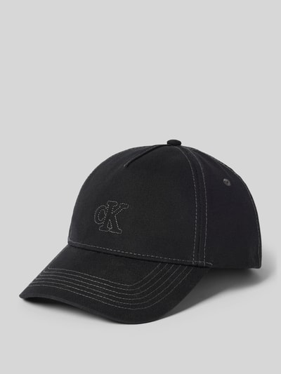 CK Calvin Klein Cap aus Baumwolle mit Logo Black 1