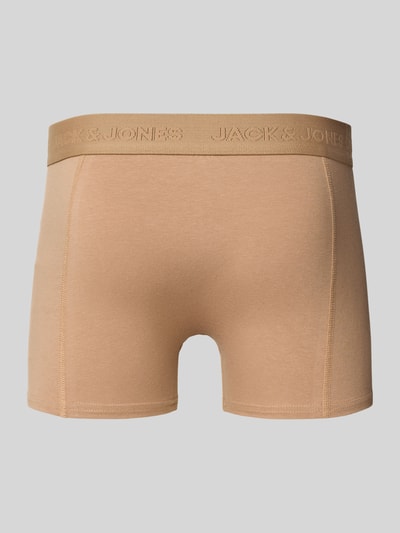 Jack & Jones Trunks mit Label-Bund Modell 'JACORDINARY' im 3er-Pack Hazel 3