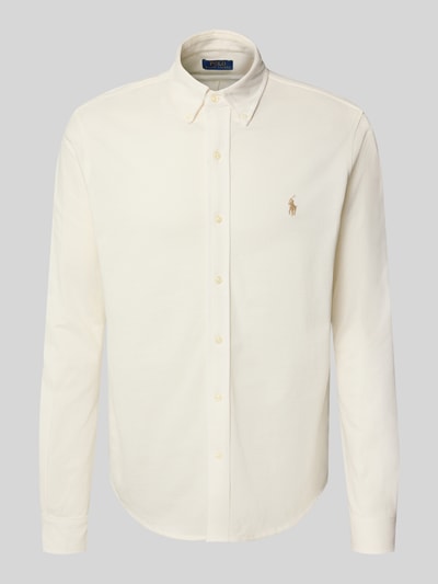 Polo Ralph Lauren Regular fit vrijetijdsoverhemd met button-downkraag Beige gemêleerd - 2