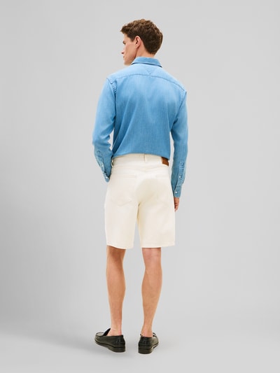 Tommy Hilfiger Regular Fit Jeansshorts Modell 'DOVER' Offwhite 5
