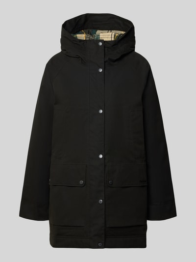 Barbour Regular Fit Funktionsjacke aus Baumwoll-Mix Black 1