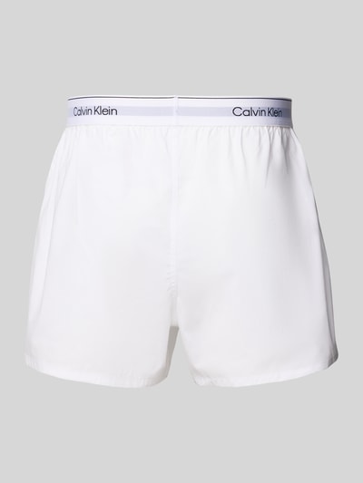Calvin Klein Underwear Boxershorts mit elastischem Logo-Bund im 3er-Pack Black 3