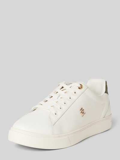 Tommy Hilfiger Sneakers van leer met labeldetail, model 'ELEVATED' Wit - 1