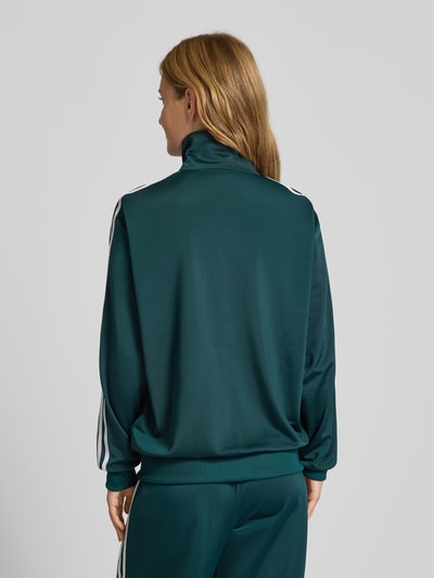 adidas Originals Trainingsjack met labelstitching, model 'FIREBIRD' Donkergroen - 5