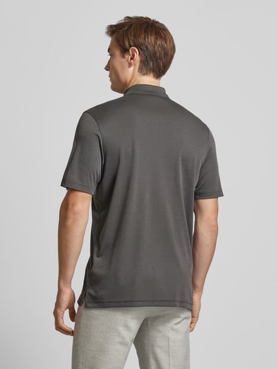 RAGMAN Regular fit poloshirt met borstzak Antraciet - 5