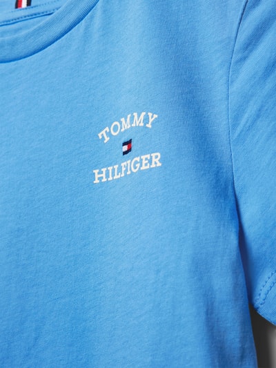 Tommy Hilfiger Teens T-Shirt mit Label-Print Bleu 2