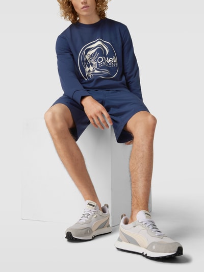 ONeill Sweatshirt met logoprint, model 'CIRCLE SURFER' Marineblauw - 1