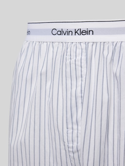 Calvin Klein Underwear Pyjama-Hose mit elastischem Logo-Bund Modell 'SLEEP' Beige 2