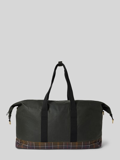 Barbour Weekendtas van puur katoen met afneembare schouderband
 Olijfgroen - 4