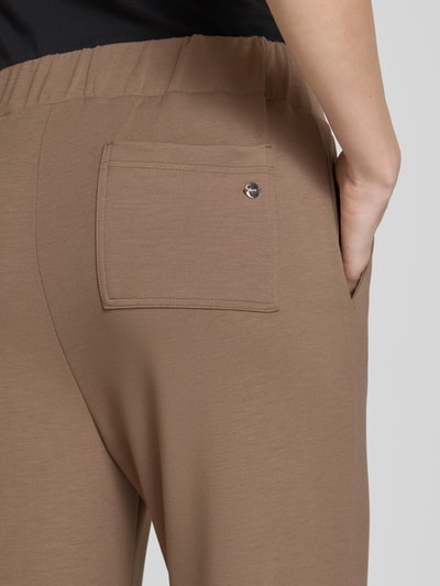 Brax Sweatpants met elastische band, model 'MAINE' Taupe - 3