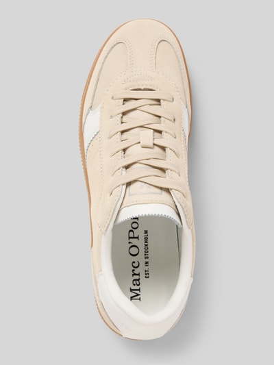 Marc O'Polo Low Top Sneaker aus echtem Leder Sand 3