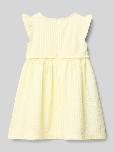 Steiff Regular Fit Kleid mit Logo-Detail Hellgelb 3