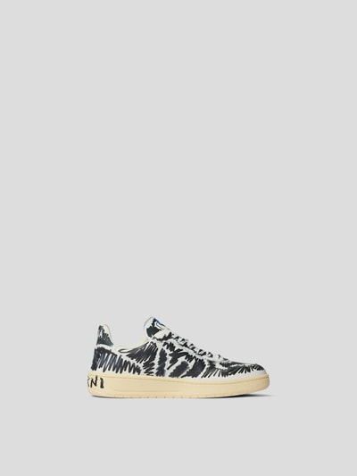 Marni Sneaker aus Leder Schwarz 6