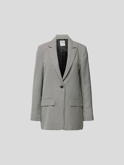 BAUM & PFERDGARTEN Blazer mit Hahnentrittmuster Black 2