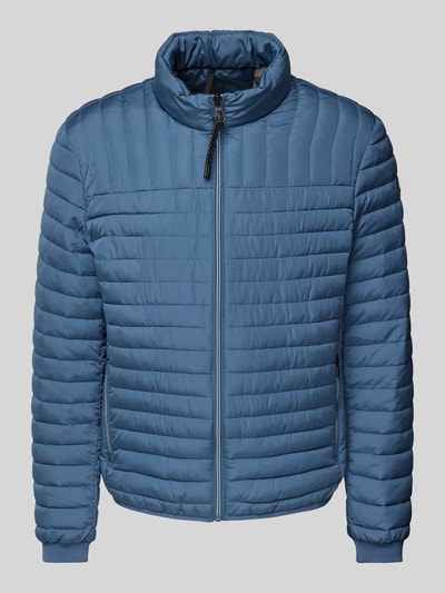 Lerros Steppjacke mit Stehkragen Rauchblau 2