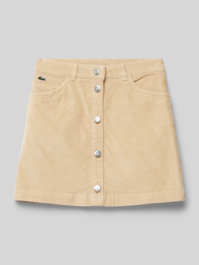 Lacoste Rok met knoopsluiting Camel - 1