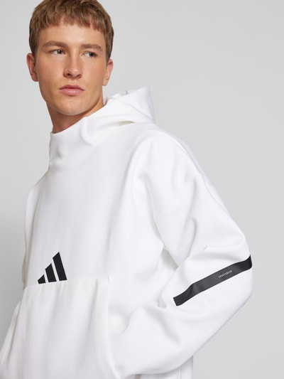 ADIDAS SPORTSWEAR Hoodie met kangoeroezak Wit - 3