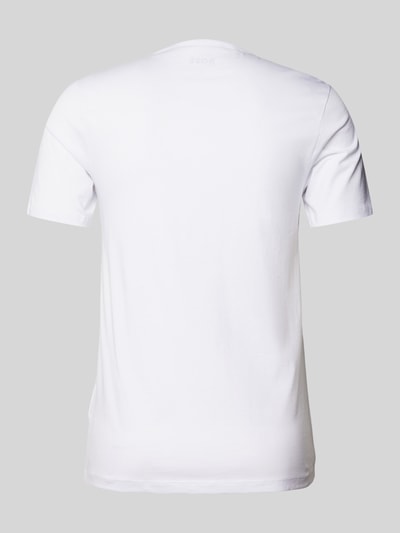 BOSS T-Shirt mit Label-Stitching im 3er-Pack Rostrot 3