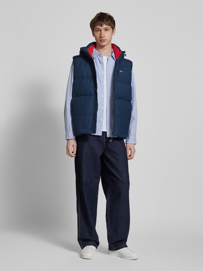 Tommy Jeans Steppjacke mit Label-Stitching Dunkelblau 1