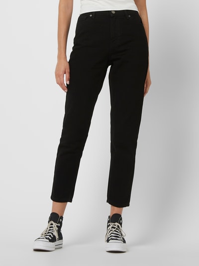 Only Mom fit high waist jeans van katoen, model 'Jagger'  Zwart - 4