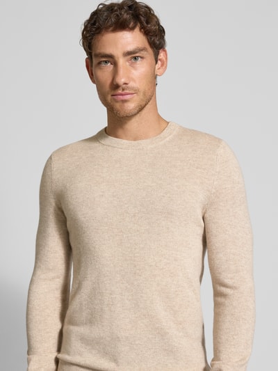 MCNEAL Gebreide pullover van wolmix met kasjmier Kit gemêleerd - 3