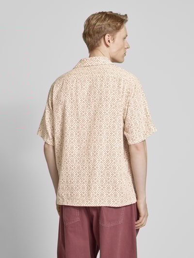 Jack & Jones Regular fit vrijetijdsoverhemd met resortkraag, model 'BLUVINCENT' Zand - 5