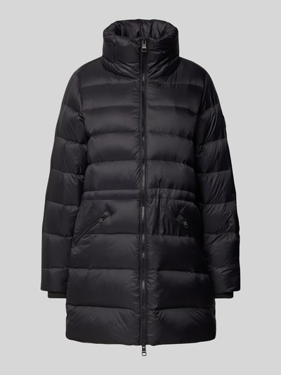 Tommy Hilfiger Regular Fit Steppmantel mit Zweiwege-Reißverschluss Black 2