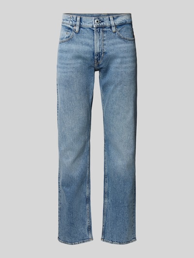 G-Star Raw Straight Leg Jeans mit Eingriff- und Gesäßtaschen Modell 'Mosa' Jeansblau 2