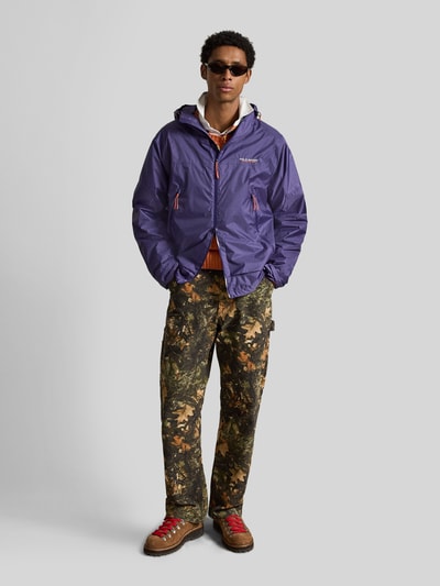 Polo Ralph Lauren Bluzon o kroju regular fit z kieszeniami zapinanymi na zamek błyskawiczny Fioletowy 1