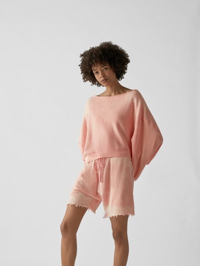 R13 Off-Shoulder-Sweatshirt Pink 4