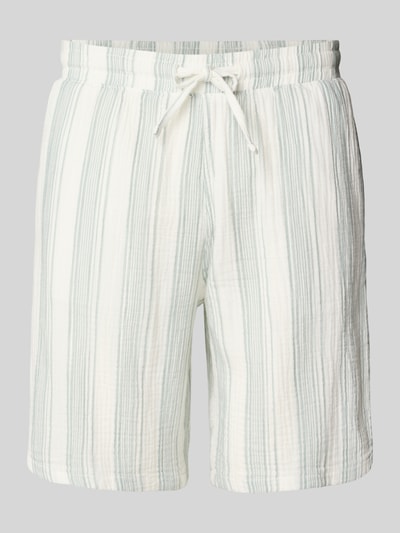 Jack & Jones Regular Fit Shorts mit elastischem Bund Modell 'JAIDEN' Offwhite 2