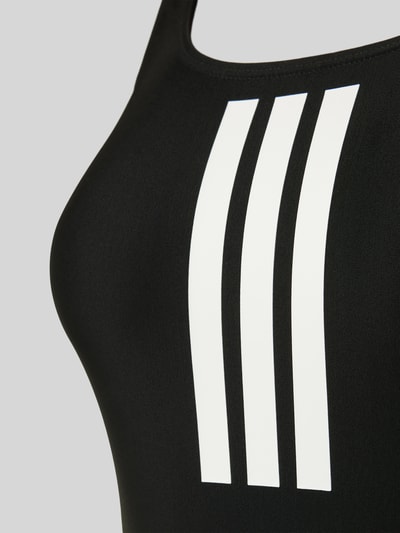 adidas Sportswear Badeanzug mit Label-Print Black 2