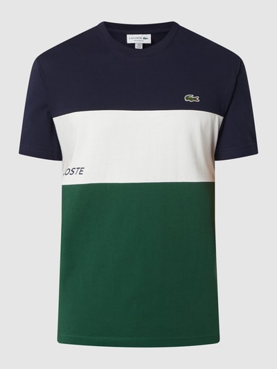 Lacoste Regular fit T-shirt van katoen Marineblauw - 2