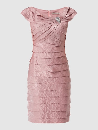 Christian Berg Cocktail Cocktailkleid aus Viskosemischung  Rose Melange 2