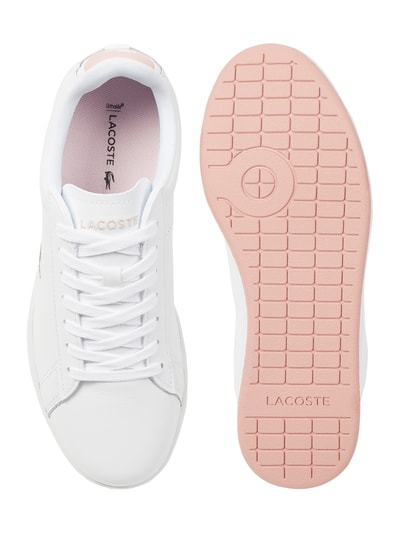 Lacoste Sneaker aus Leder Modell 'Carnaby' Weiss 5