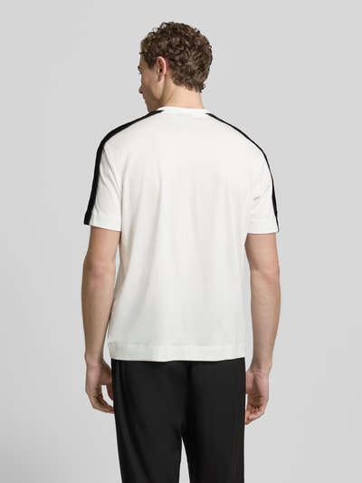 Emporio Armani T-Shirt mit Label-Detail Weiss 5