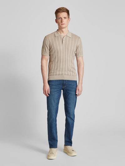 camel active Regular fit jeans in 5-pocketmodel, model 'HOUSTON' Jeansblauw - 1