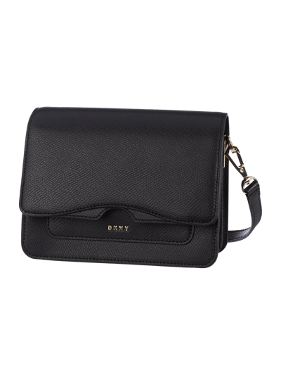 DKNY Bryant Park-Crossbody Bag aus Saffianoleder Black 2