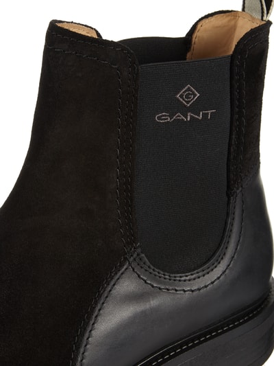 Gant Chelsea Boots aus Veloursleder Black 2