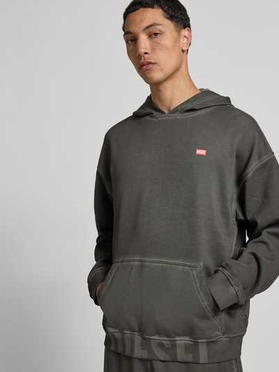 Diesel Hoodie mit Kapuze Anthrazit 3