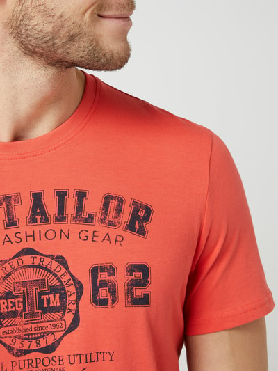 Tom Tailor T-shirt van katoen Rood - 3