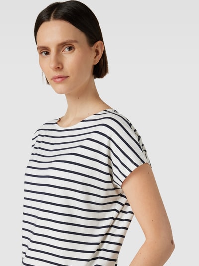 s.Oliver RED LABEL T-shirt met streepmotief Offwhite - 3