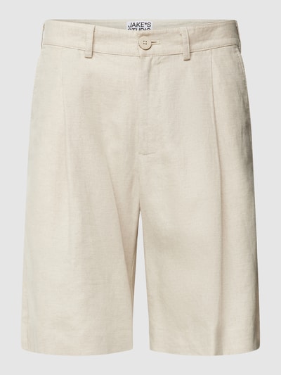 JAKE*S STUDIO MEN Korte broek met knoopsluiting Beige - 2